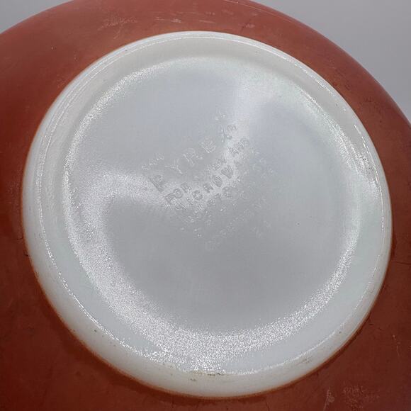 Vintage Pyrex Autumn Harvest Wheat Cinderella Mixing Bowls – Set of 3 - Picture 6 of 8